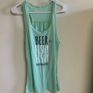 Casting queens tank top Scoop neck